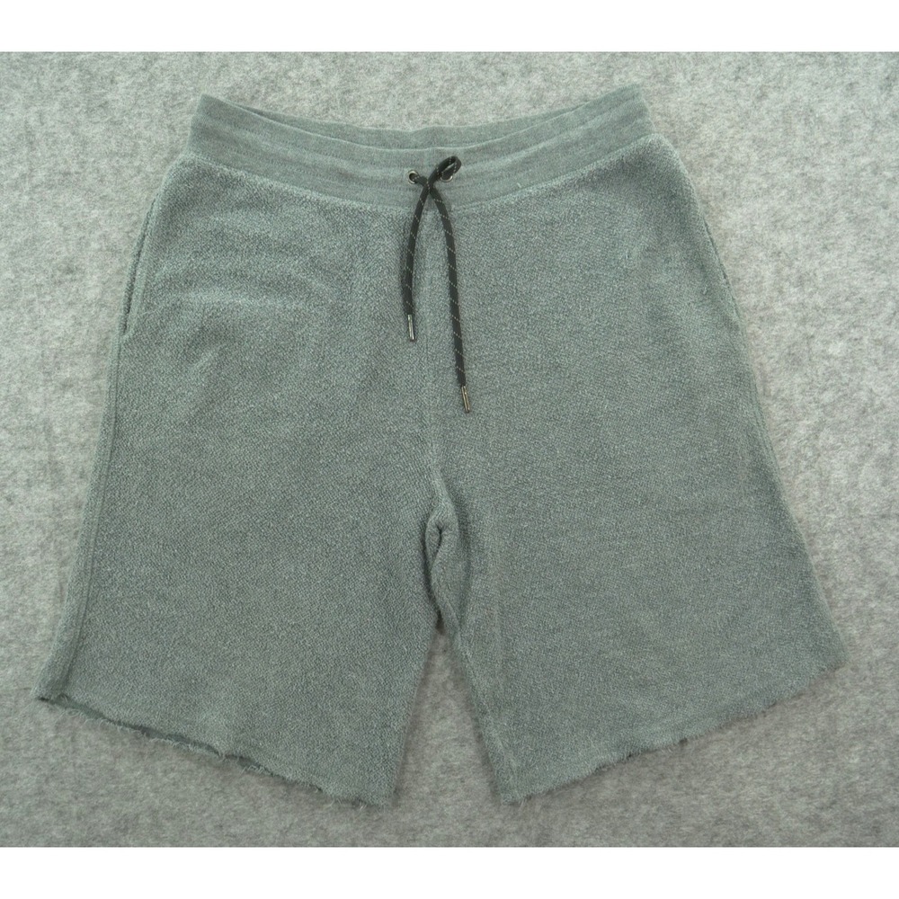 Alexander Wang Shorts Womens Medium Gray Terry Cloth Drawstring Streetwear
